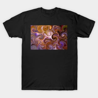 The World In Purple Curls T-Shirt